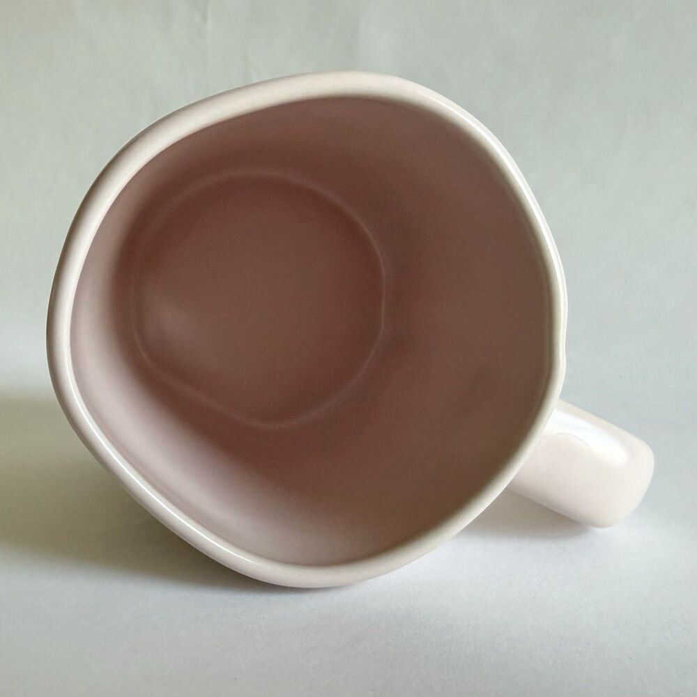 Rae Dunn MIMI Pale Pink Coffee Tea Mug Cup Ceramic Black Letters  Large 19 ounce - Picture 6 of 9